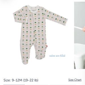 NWT Magnetic Me Footie